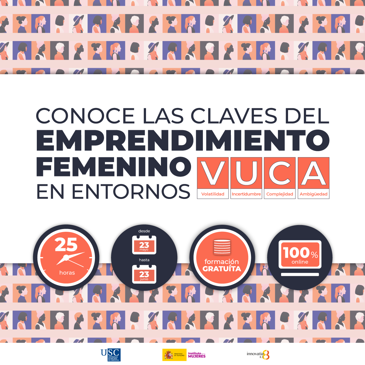  Curso sobre LAS CLAVES DEL EMPRENDIMIENTO FEMENINO EN ENTORNOS VUCA