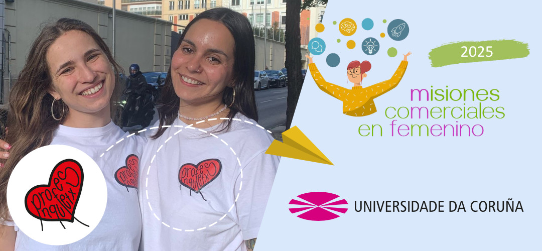 Profes Inquietxs inaugura la primera Misión Comercial en Femenino de 2025 en la Universidade da Coruña